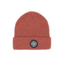 Compass Waffle Knit Toque - Berry Red