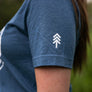 Compass Short-Sleeve Unisex T-Shirt - Deep Teal