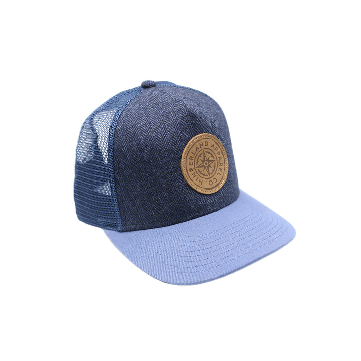 Compass High Crown Hat - Midnight on the Bay