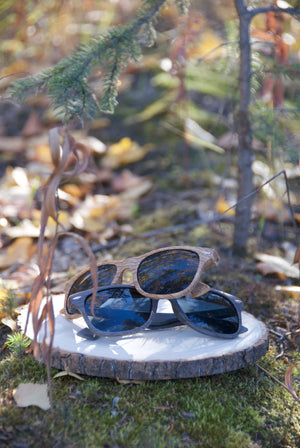 Hinterland Wood-Grain Sunglasses