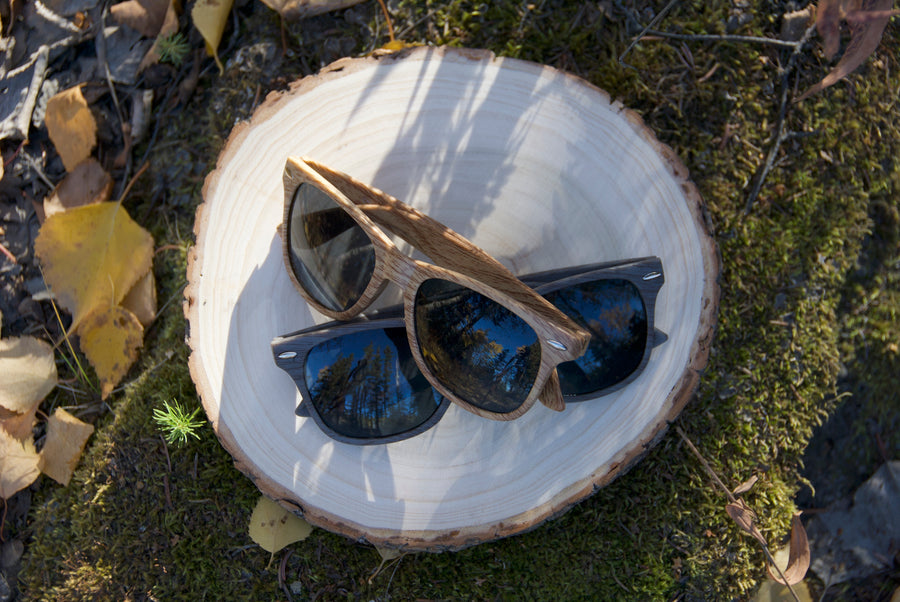 Hinterland Wood-Grain Sunglasses