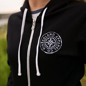 Compass Slim-Fit Zip Hoodie